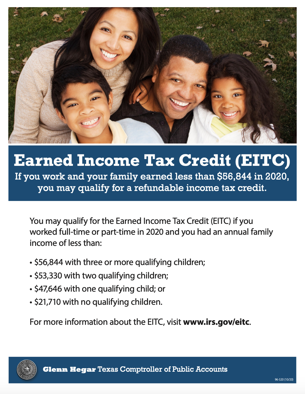 AFPG-Earned Income tax credit mailer