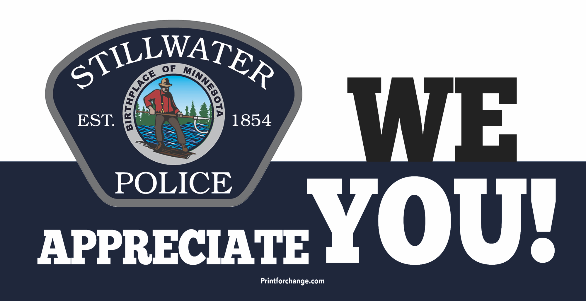 Stillwater Police Signs
