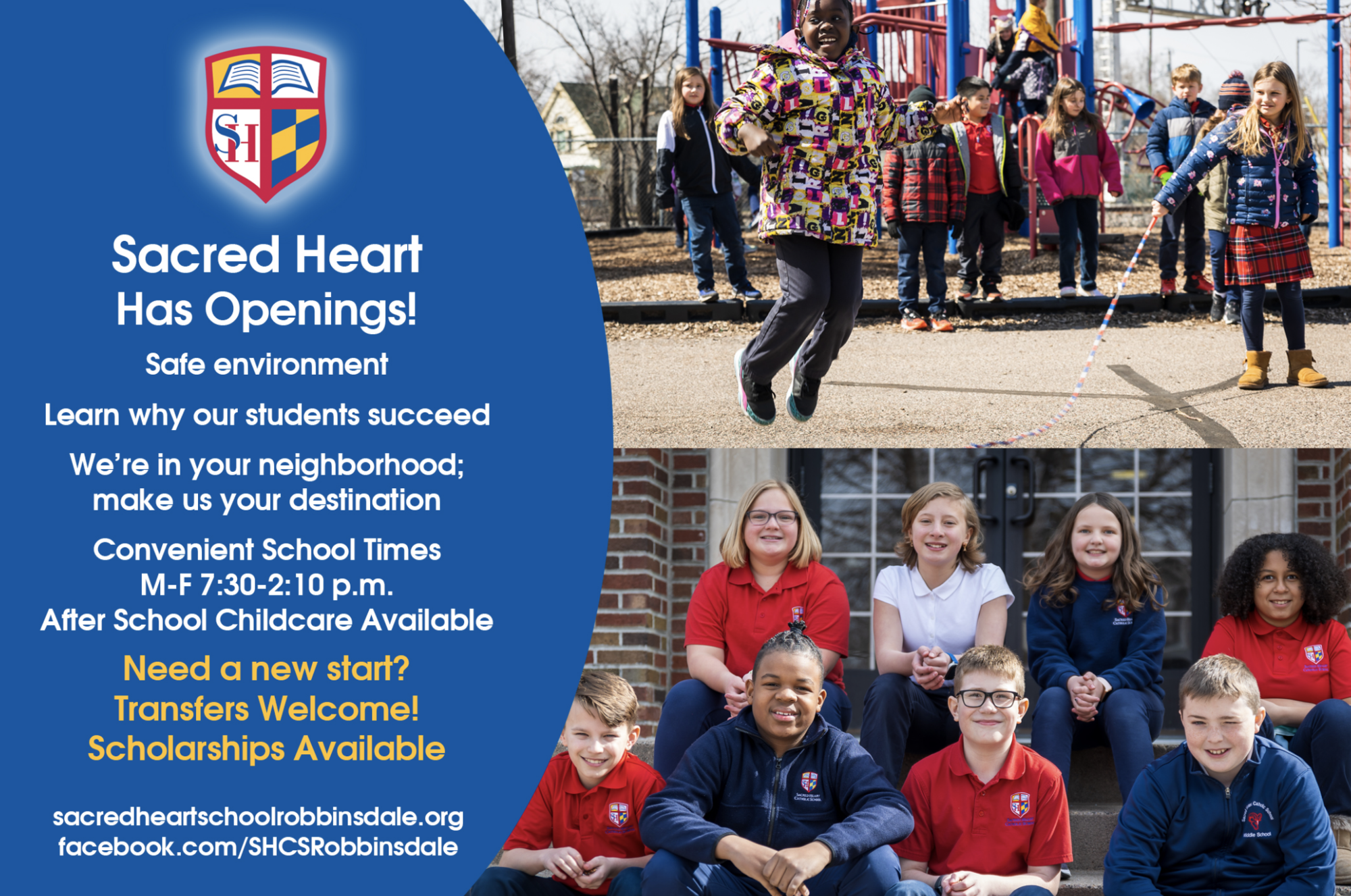 sacred heart Openings PC mailer