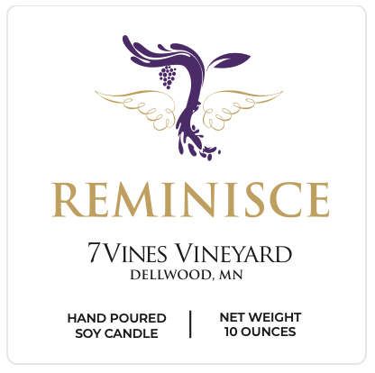 7vv Candle Label